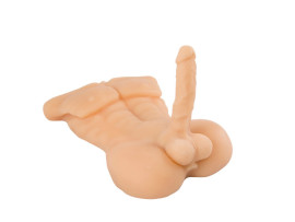 Masturbador Meio Corpo Masculino com P�nis (Ref. 88) - VibraToy