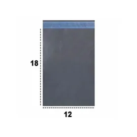 100 Sacos De Envio Anti Viola��o (Envelope De Seguran�a) 12 X 18Cm