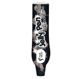 Caneta comest�vel Jelly Pen Black Ice 35ml - For Sexy