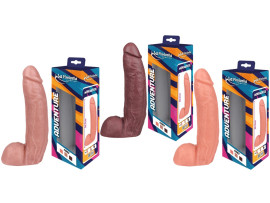 Pr�tese Real�stica Monumental com Escroto 26,5 x 6 cm - La Pimienta