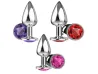 Plug de metal com joia tamanho Pequeno (7,0 cm) - VibraToy