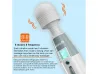 VARINHA M�GICA COM PAINEL DIGITAL GALAKU RECARREG�VEL - VIBRATOY