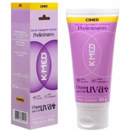 Lubrificante K-Med Preliminares Chupa Que � De Uva 50G