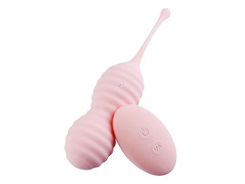 Bolas de Pompoarismo com Vibrador Recarreg�vel Rolling - Importado