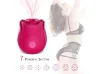 Vibrador em Formato de Flor com Suc��o recarreg�vel - VibraToy