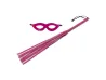 Kit com chicote de 35 cm e m�scara Tiazinha - Sexy Fantasy