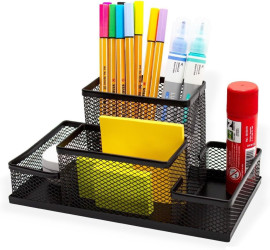 ISKILO Porta Laps Organizador Caneta Clips Lembrete Aramado Escritorio Treco Material Objeto