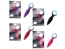 Plug Anal C�nico com LED - Divers�o ao cubo
