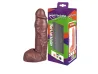 Pr�tese Real�stica Supremo com Escroto 22 x 5,3 cm - La Pimienta