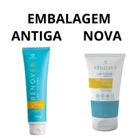 Kit 2x Lan Creme Renover Hidratante Para P�s Ressecados Akmo