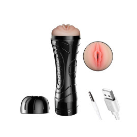 Masturbador Lanterna Recarregvel - Formato De Vagina