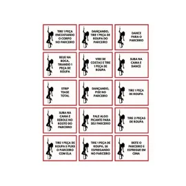 Mini Baralho Strip Tease (15 Cartas)