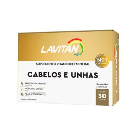 Lavitan Cabelos E Unhas 60 Cpsulas