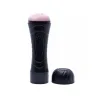 Masturbador Vagina Em Cyberskin Com Vibro (Formato De Lanterna)