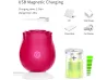 Vibrador em Formato de Flor com Suc��o recarreg�vel - VibraToy