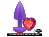 Plug Anal Touch em Formato de Cora��o - La Pimienta