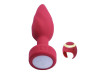 Plug Anal com Touch / Controle Remoto em Formato de Anel