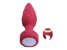 Plug Anal com Touch / Controle Remoto em Formato de Anel