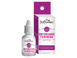 Excitante Intimidade Feminina 15ml - Hot Flowers