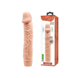 Pr�tese Real�stica Com Vibro Em Silicone 21,5 X 4,0 Cm