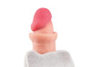 Prtese Dildo Super Realstico Dupla Camada - Ventosa Removvel - 19,5 X 4,0 cm