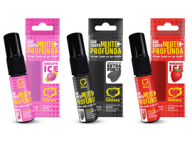 Dessensibilizante Beij�vel Garganta Muito+ Profunda Spray 15ml - Sexy Fantasy