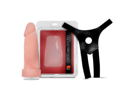 Cinta com prtese em Cyber Skin 16 x 5 cm - Sexy Fantasy