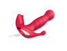Vibrador de Ponto G e Clitris com Vai e Vem de Anel - Dedilhar / Tapping - Petty-B