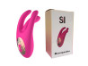 Vibrador de Ponto G com estimulador de Clitris - Dedilhar / Vem c - SI