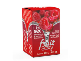Gel comestvel Fruit Sexy Framboesa 40 ml - Intt