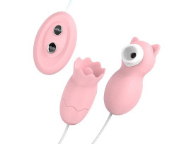 Bullet Duplo com Pulsa��o e Controle Remoto