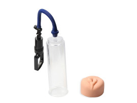 Bomba Manual Peniana com Bocal Vagina CyberSkin - SI