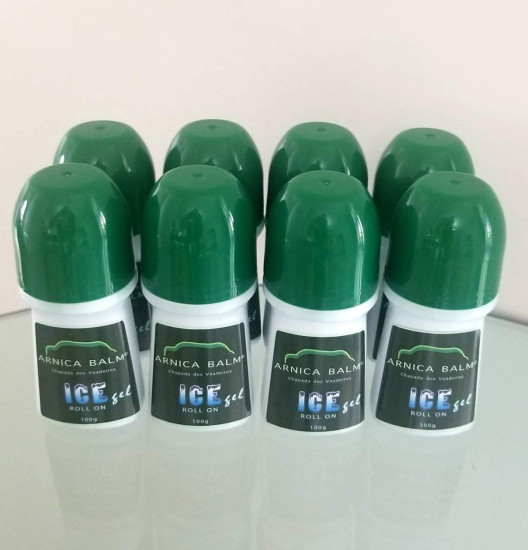 Gel de Arnica Rollon Ice&Hot 100g - 8 unidades