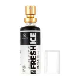 1 Spray Fresh Ice Black Aromatizante Bucal H�lito Mal H�lito Antic�ptico anti-inflamat�rio Akmos