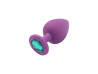 Plug Anal de Silicone - Tamanho Mdio