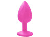 Plug Anal em Silicone - Tamanho Grande - 9,6 X 4,0 cm