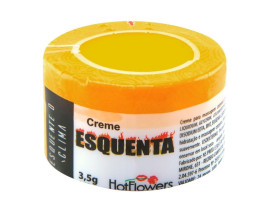 Creme Excitante Unissex Esquenta hot 3.5g - Hot Flowers