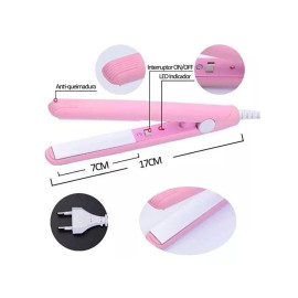 Mini Chapinha De Cabelo Prancha Bivolt