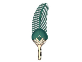 Vibrador de clit�ris Formato de Pena / Recarreg�vel - Feather - SI
