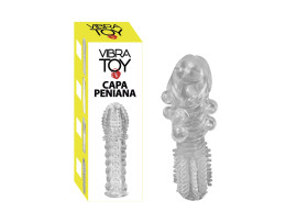 CAPA PENIANA PROLA EM SILICONE - VIBRATOY