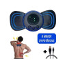 Mini Massageador Porttil Recarregvel Choque Relaxante, Anti Stress, Alivia Dores
