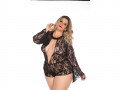 Macaquinho princesa plus size (GG) - Pimenta Sexy