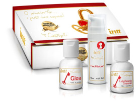 Kit Meu Primeiro Anal Edi��o Limitada (dessensibilizante + gloss + lubrificante) - Intt