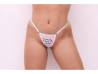 Calcinha Fetiche Branco - Tallyta Lingerie