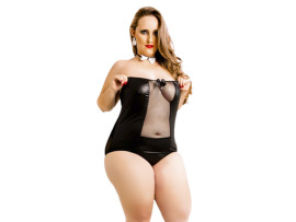 Fantasia Garonete Plus Size - Fcil Prazer