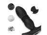 Plug Anal com vibrador e vai e vem