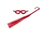 Kit com chicote de 35 cm e m�scara Tiazinha - Sexy Fantasy