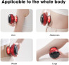 Dispositivo de Ventosa, Compresso Quente Eletrnica, Presso Negativa, Terapia, Massageador, Aquecimento a Vcuo para Salo de Beleza