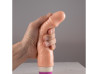 Prtese realstica (17 x 4 cm) com vibrador interno - Linha Essence - VibraToy
