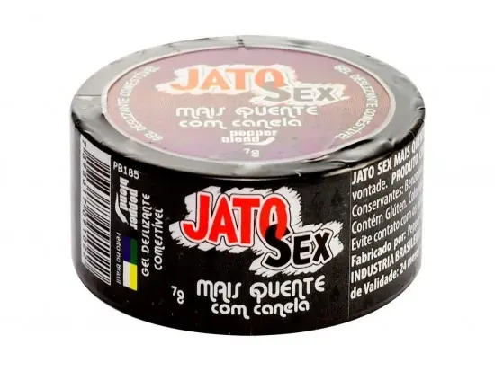 Pomada Jato Sex Mais Quente Com Canela 7g - Pepper Blend